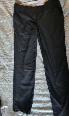 Women's Black Straight-Leg Pants